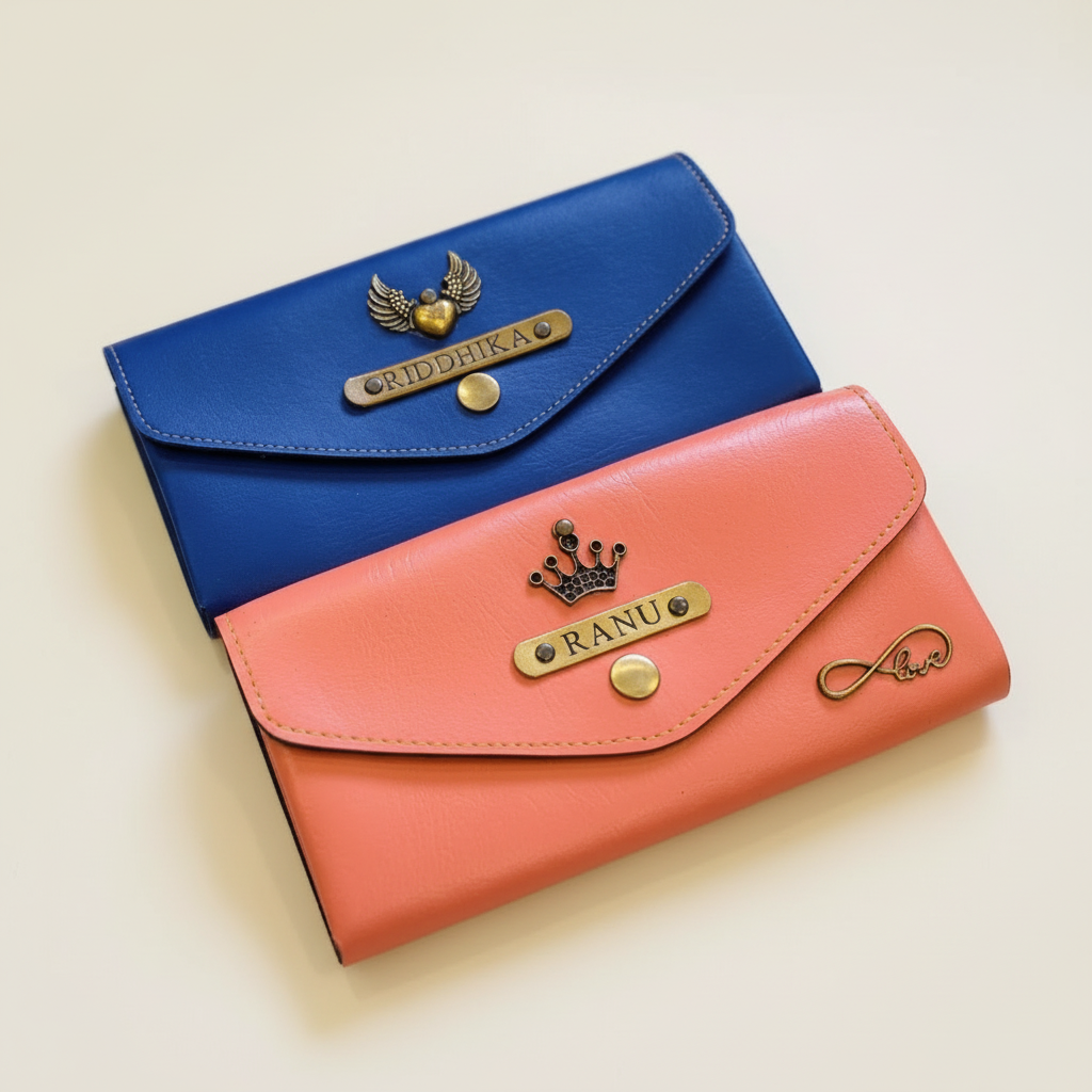 Elegant Ladies Wallet – Available in Multiple Colours (Peach)
